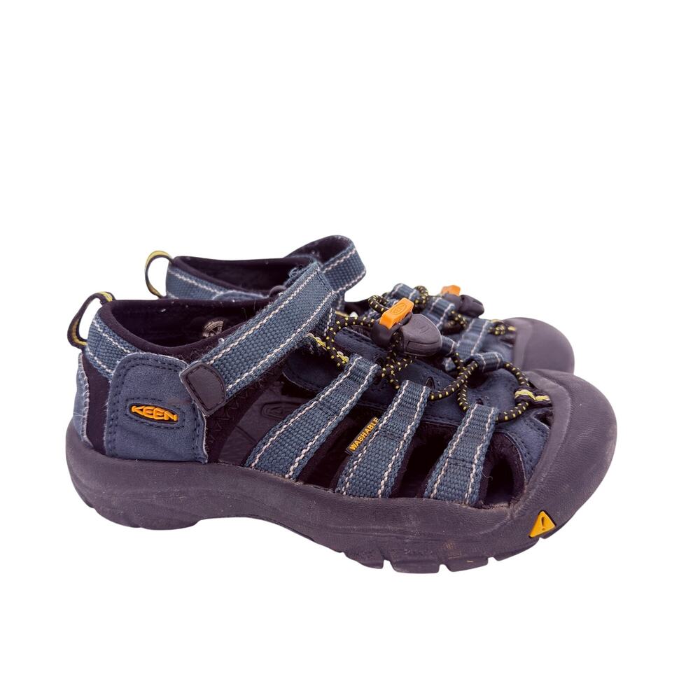 Keen Kids Newport H2 Blue Trail Hiking Sandals Shoes Size 12